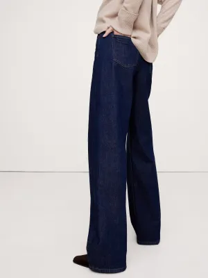 The Icon Classic Wide-Leg Jean Banana Republic