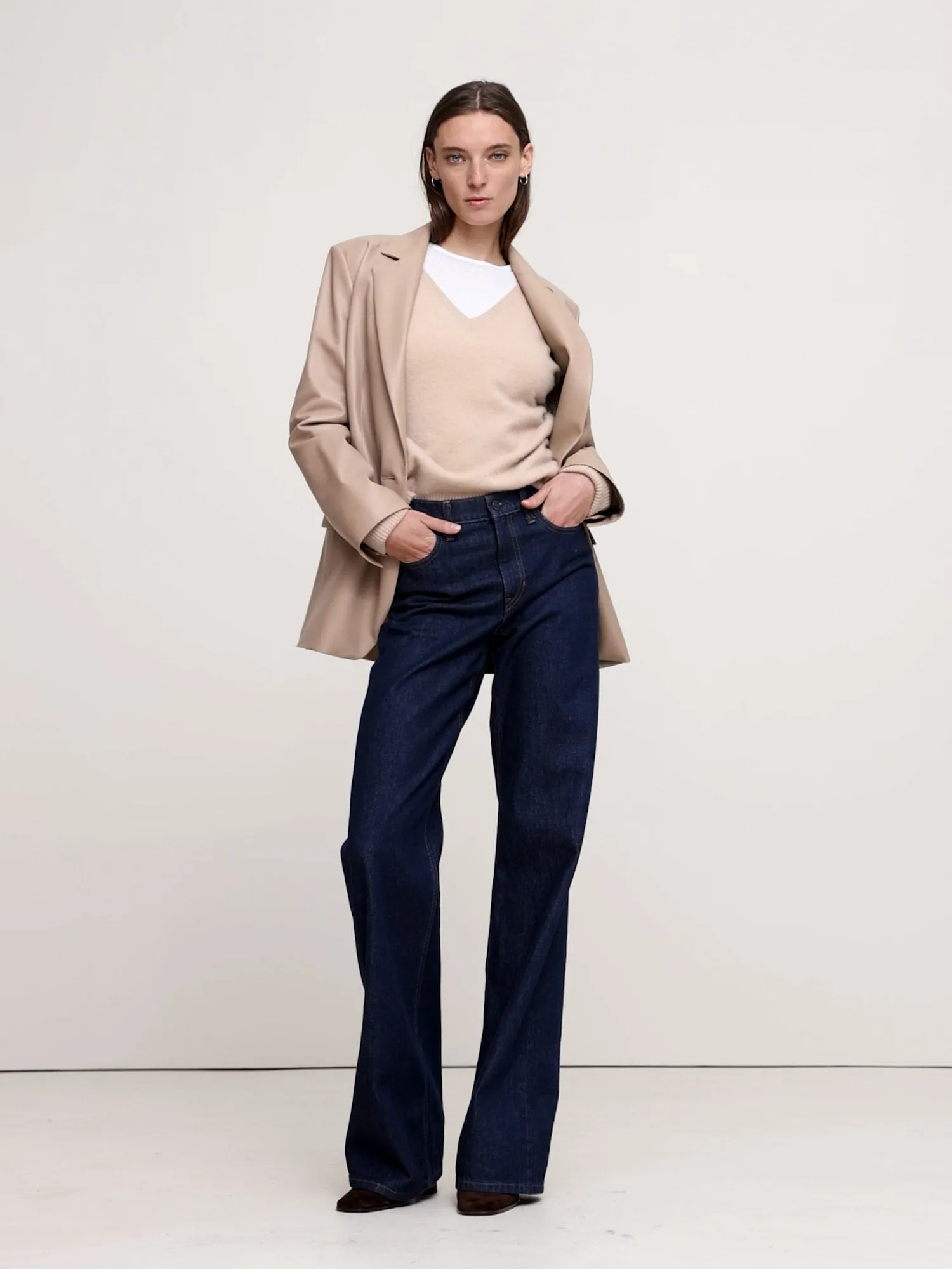 The Icon Classic Wide-Leg Jean Banana Republic