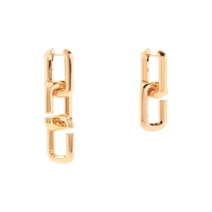 THE J MARK CHAIN LINK EARRINGS
