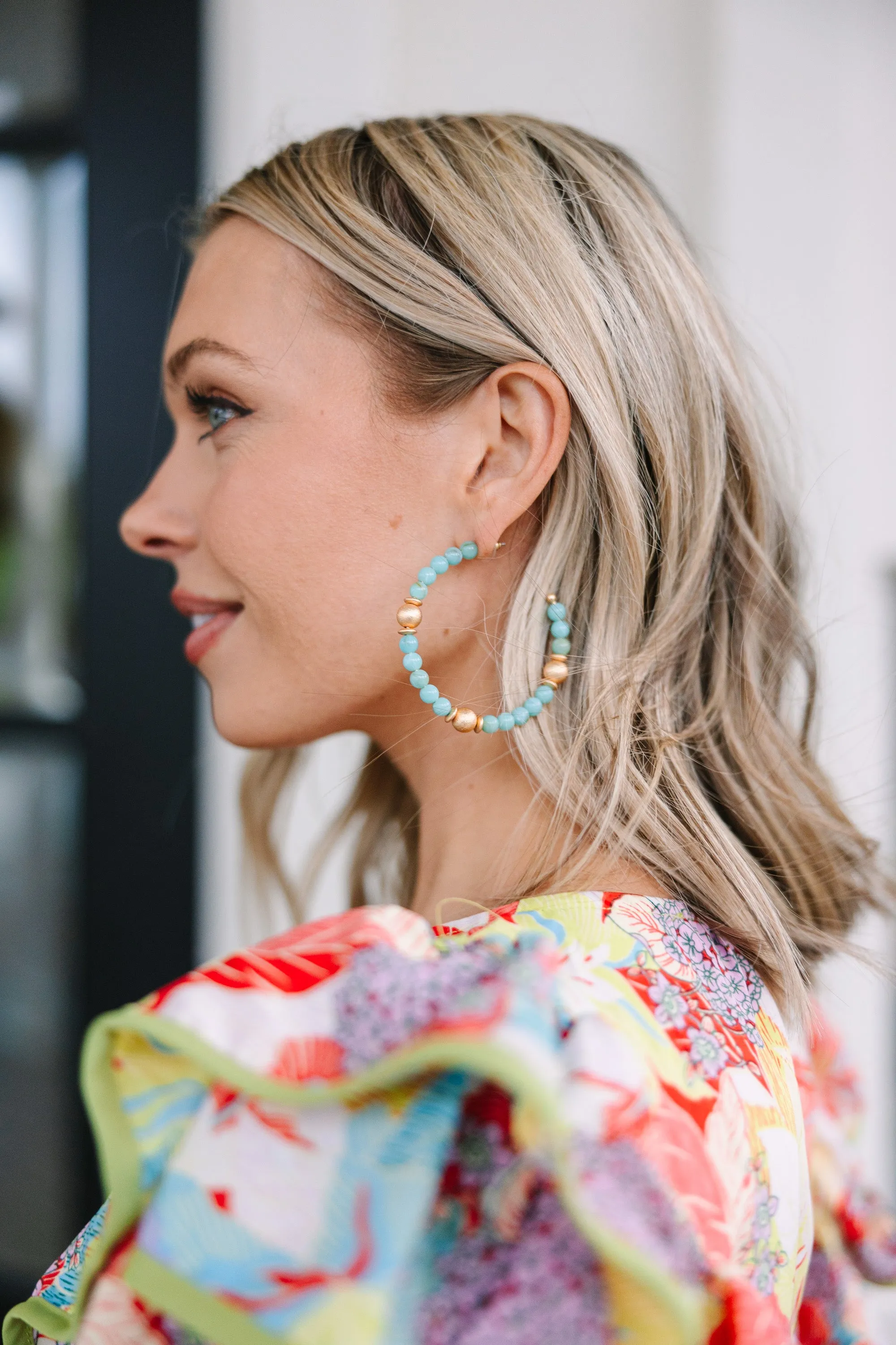 The Janette Turquoise Earrings
