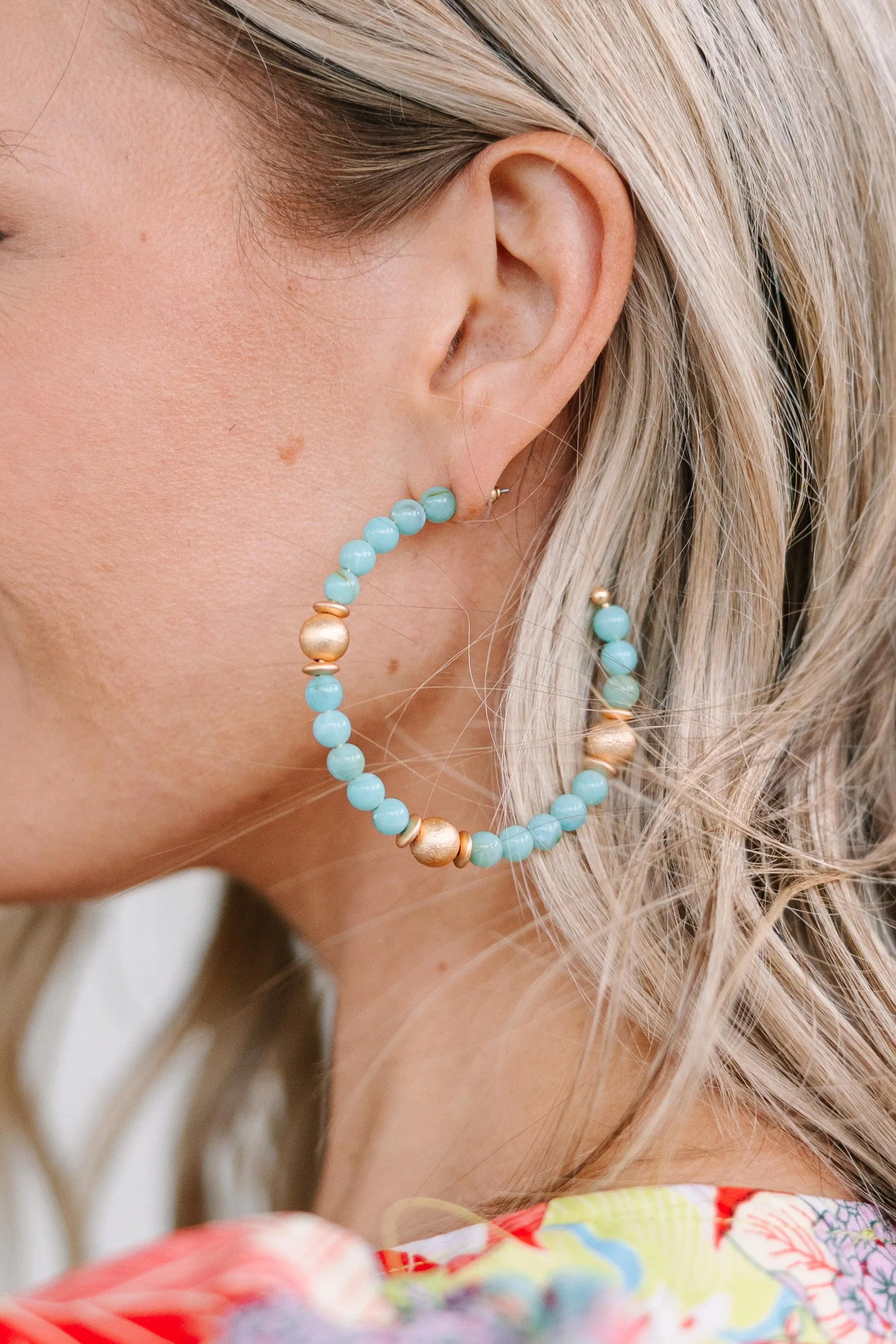 The Janette Turquoise Earrings
