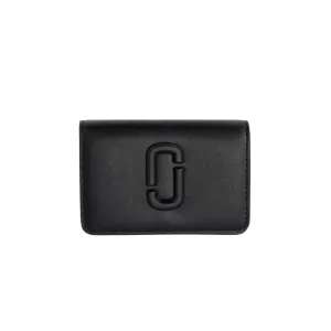 THE LEATHER COVERED J MARK BUSINESS CARD HOLDER