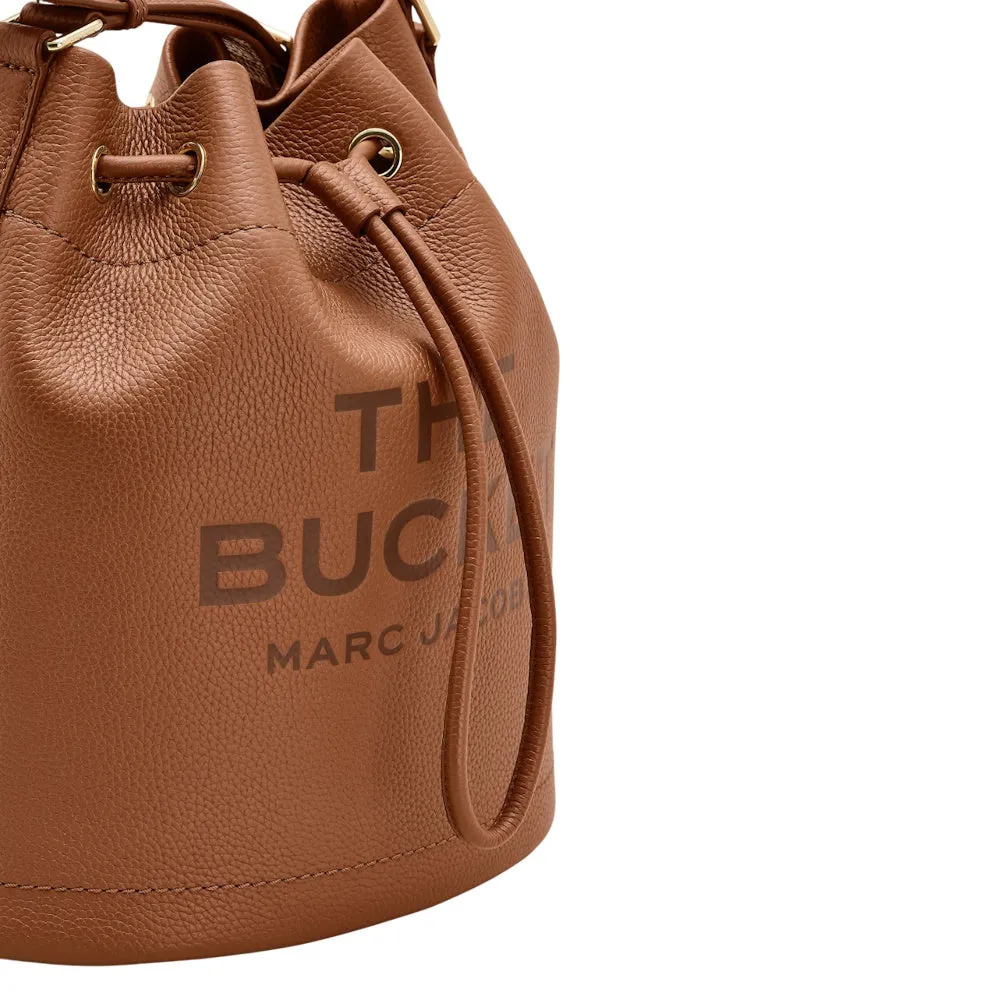 THE LEATHER LARGE BUCKET BAG