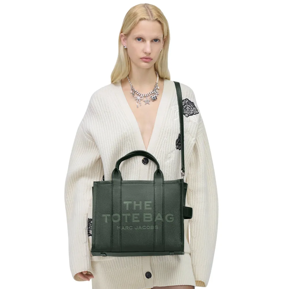 THE LEATHER MEDIUM TOTE BAG