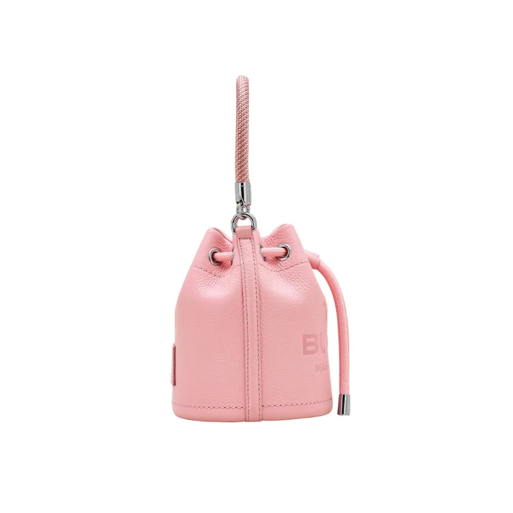 THE LEATHER MINI BUCKET BAG