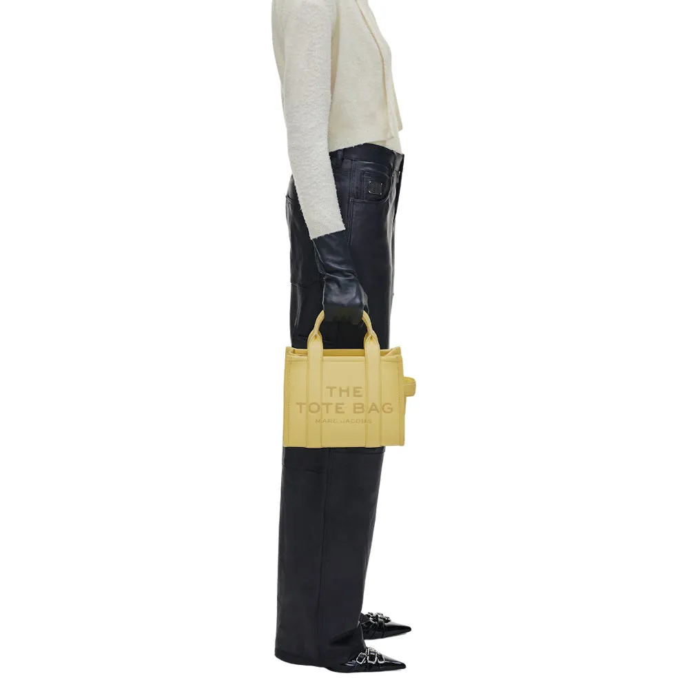 THE LEATHER SMALL TOTE BAG