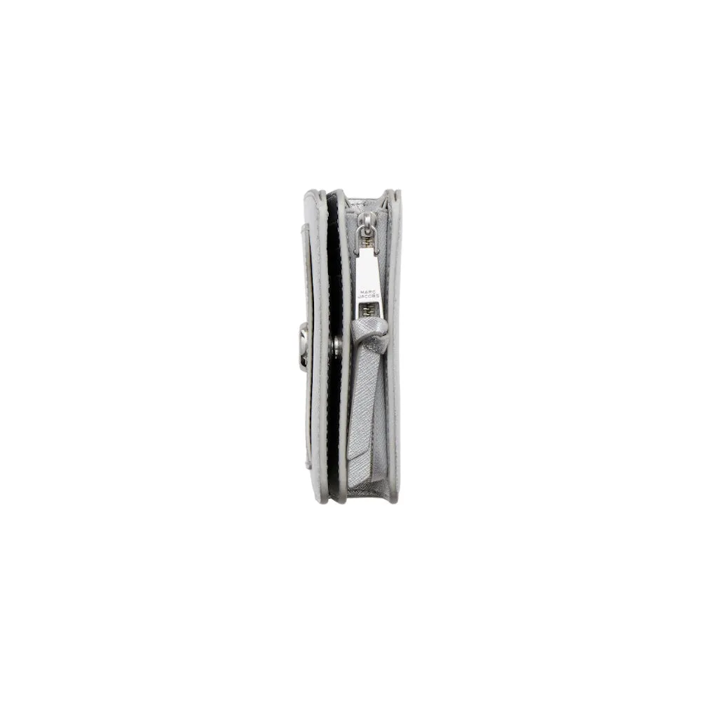 THE METALLIC UTILITY SNAPSHOT MINI COMPACT WALLET