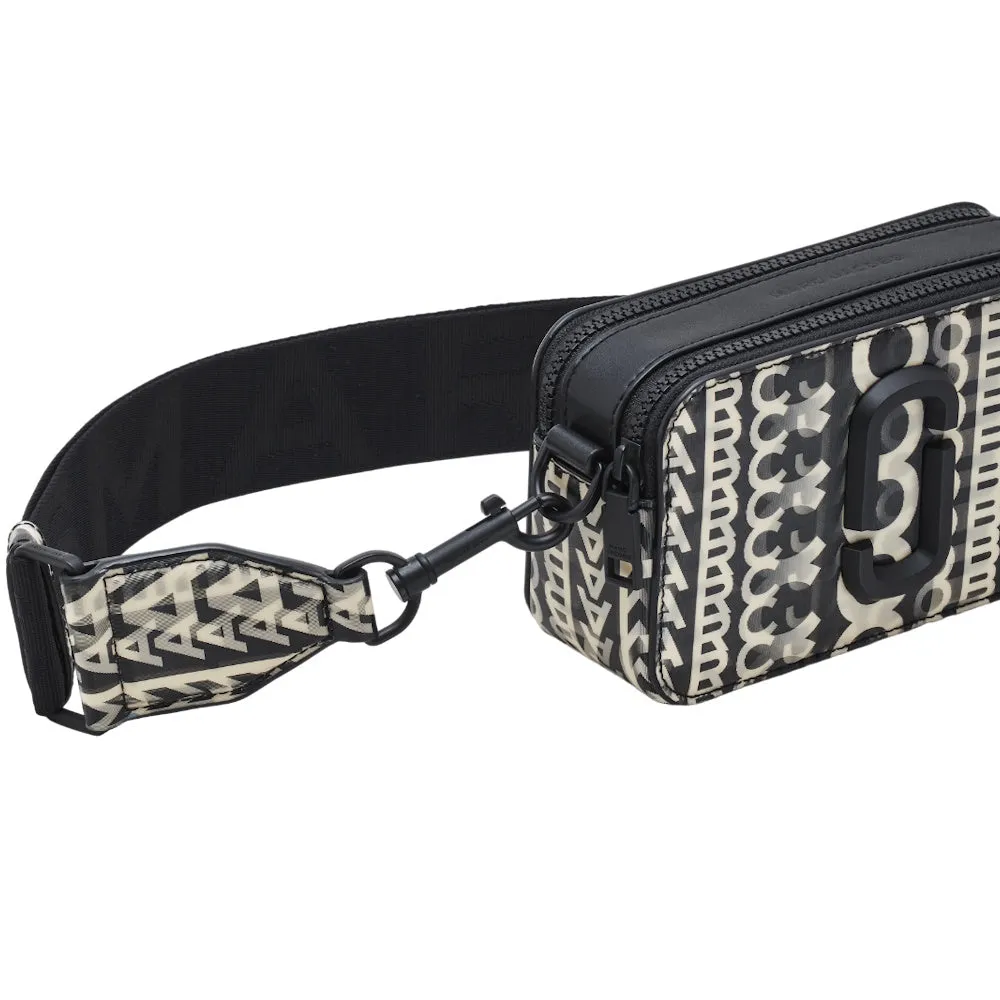 THE MONOGRAM LENTICULAR SNAPSHOT LEATHER BAG