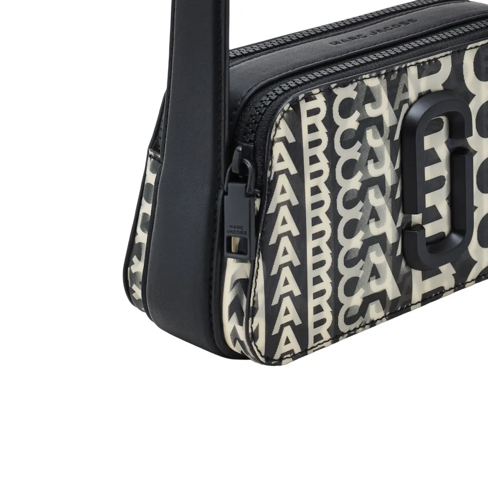 THE MONOGRAM SLINGSHOT FAUX-LEATHER SHOULDER BAG