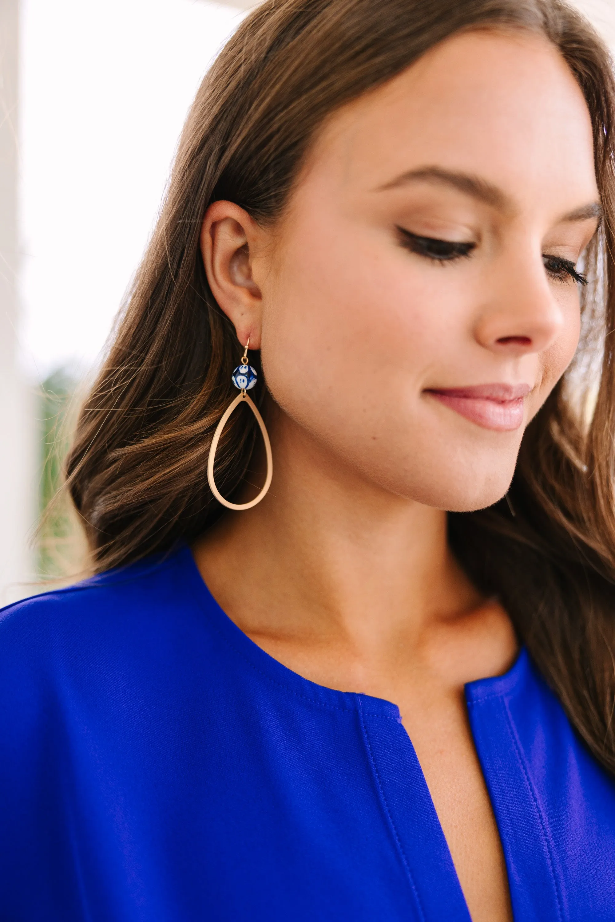 The Poppy Gold Earrings