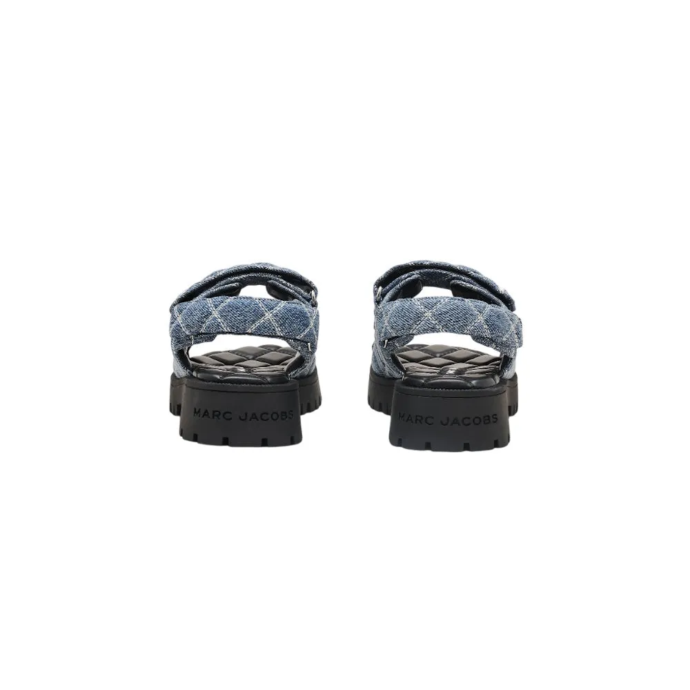 THE QUILTED DENIM SUNNY SANDAL