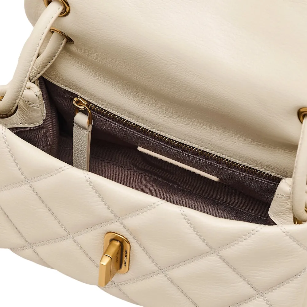 THE QUILTED MINI DUAL SHOULDER BAG