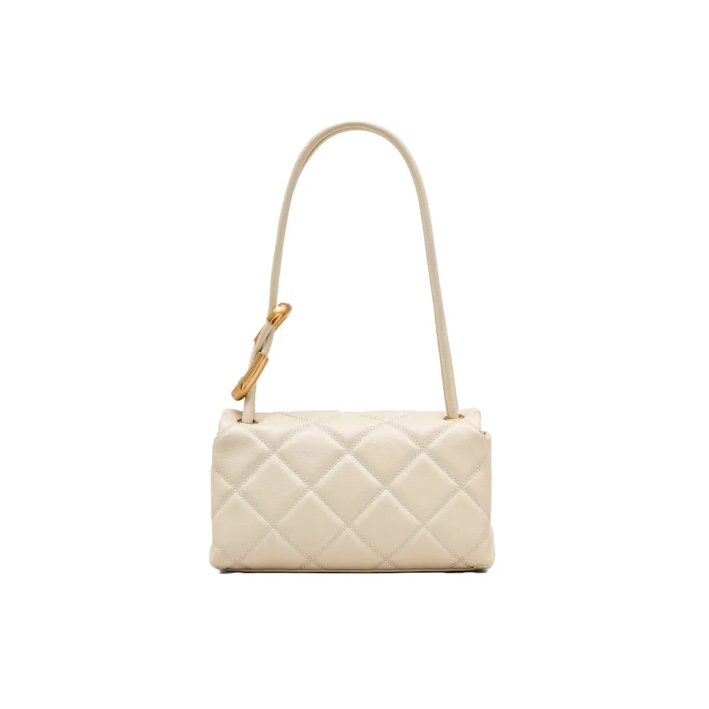 THE QUILTED MINI DUAL SHOULDER BAG