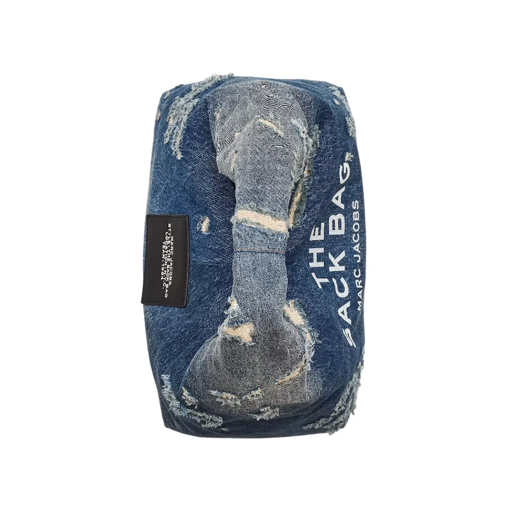 THE RIP AND REPAIR DENIM SACK BAG