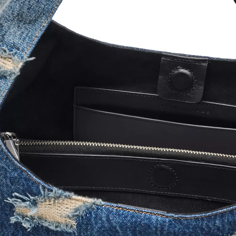 THE RIP AND REPAIR DENIM SACK BAG