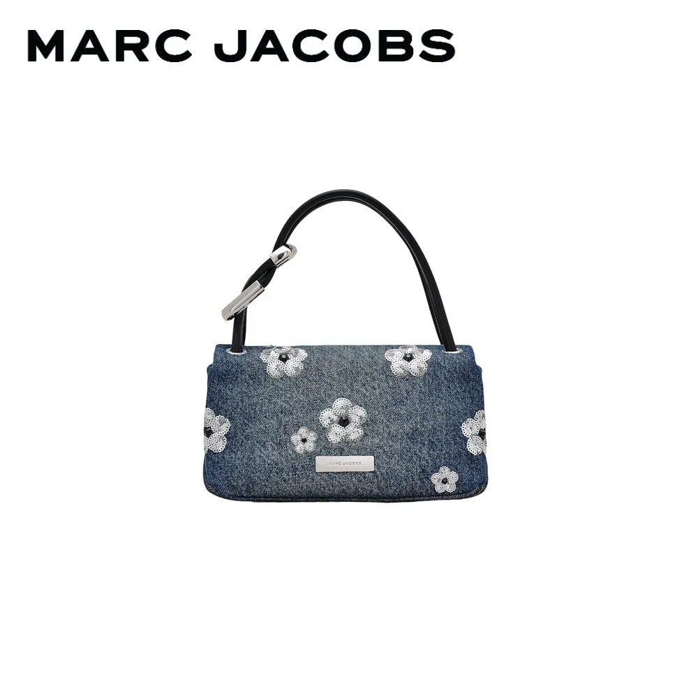 THE SEQUIN DAISY DENIM MINI DUAL BAG