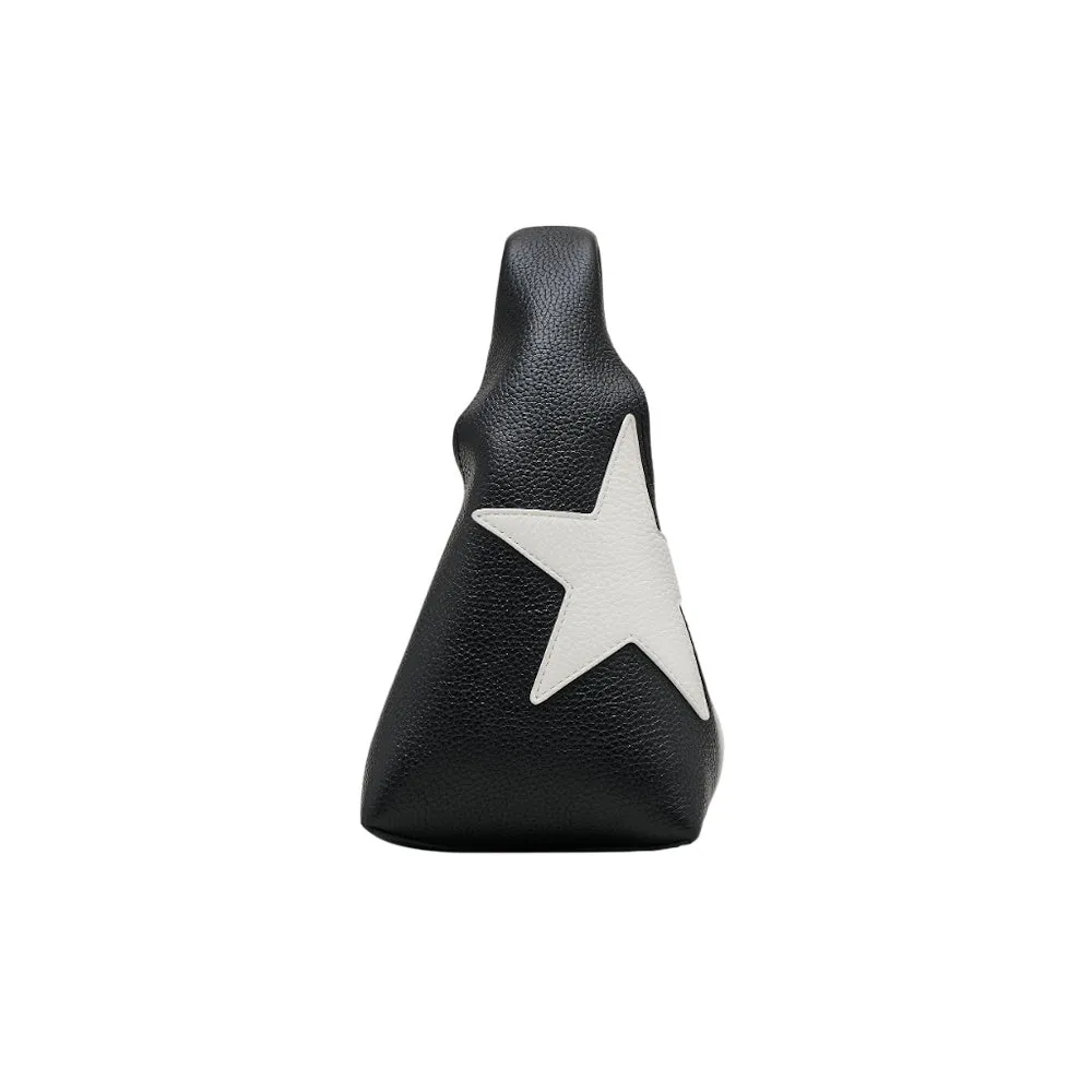 THE STAR PATCHWORK LEATHER MINI SACK BAG