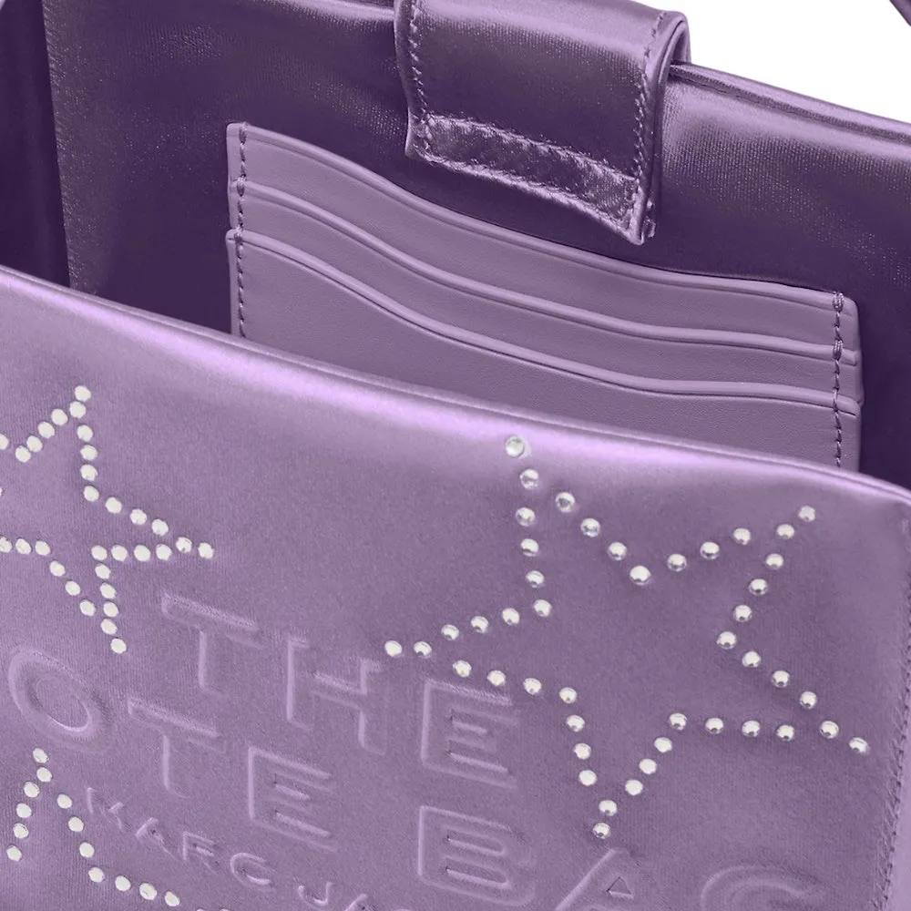 THE STAR SATIN MINI TOTE BAG