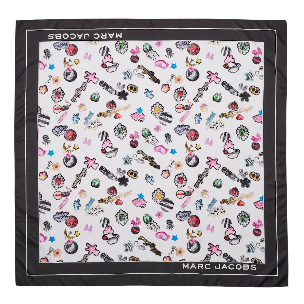 THE STICKER PRINT SCARF