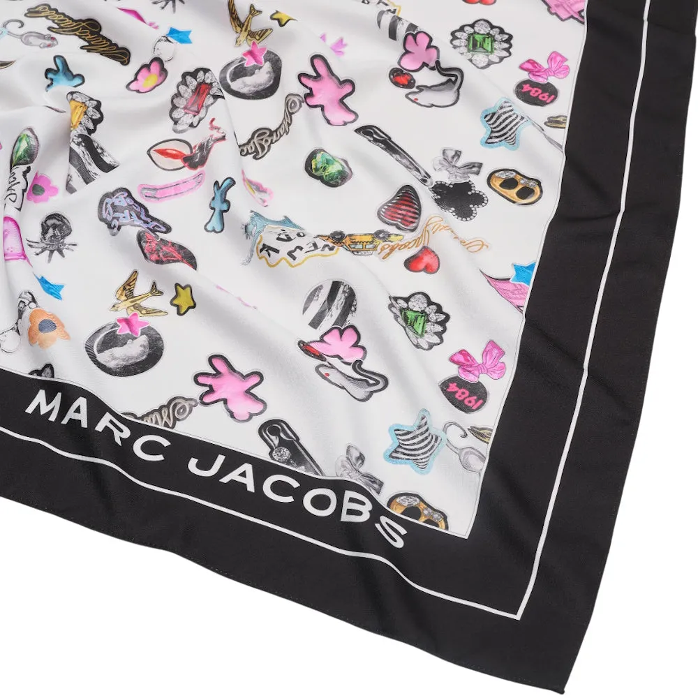 THE STICKER PRINT SCARF