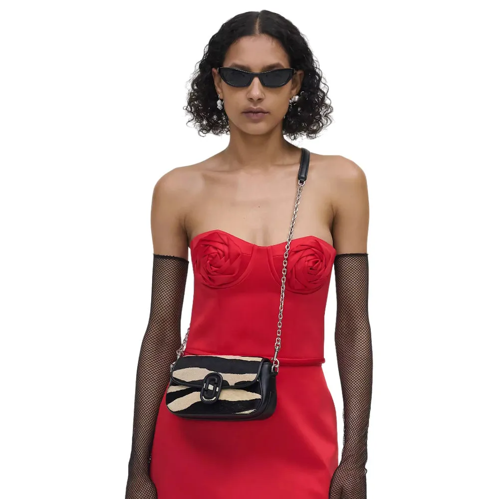 THE ZEBRA HAIRCALF CLOVER SHOULDER BAG