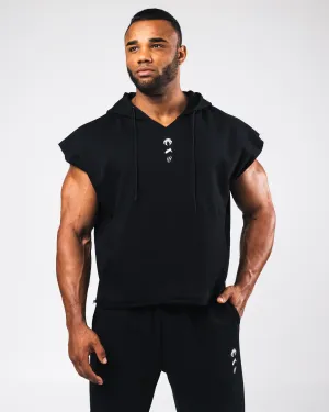 Three Pillar Capped Hoodie - Black Alphalete Athletics