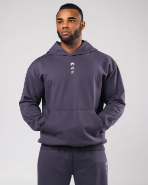 Three Pillar Heavyweight Hoodie - Muted Purple Alphalete Athletics
