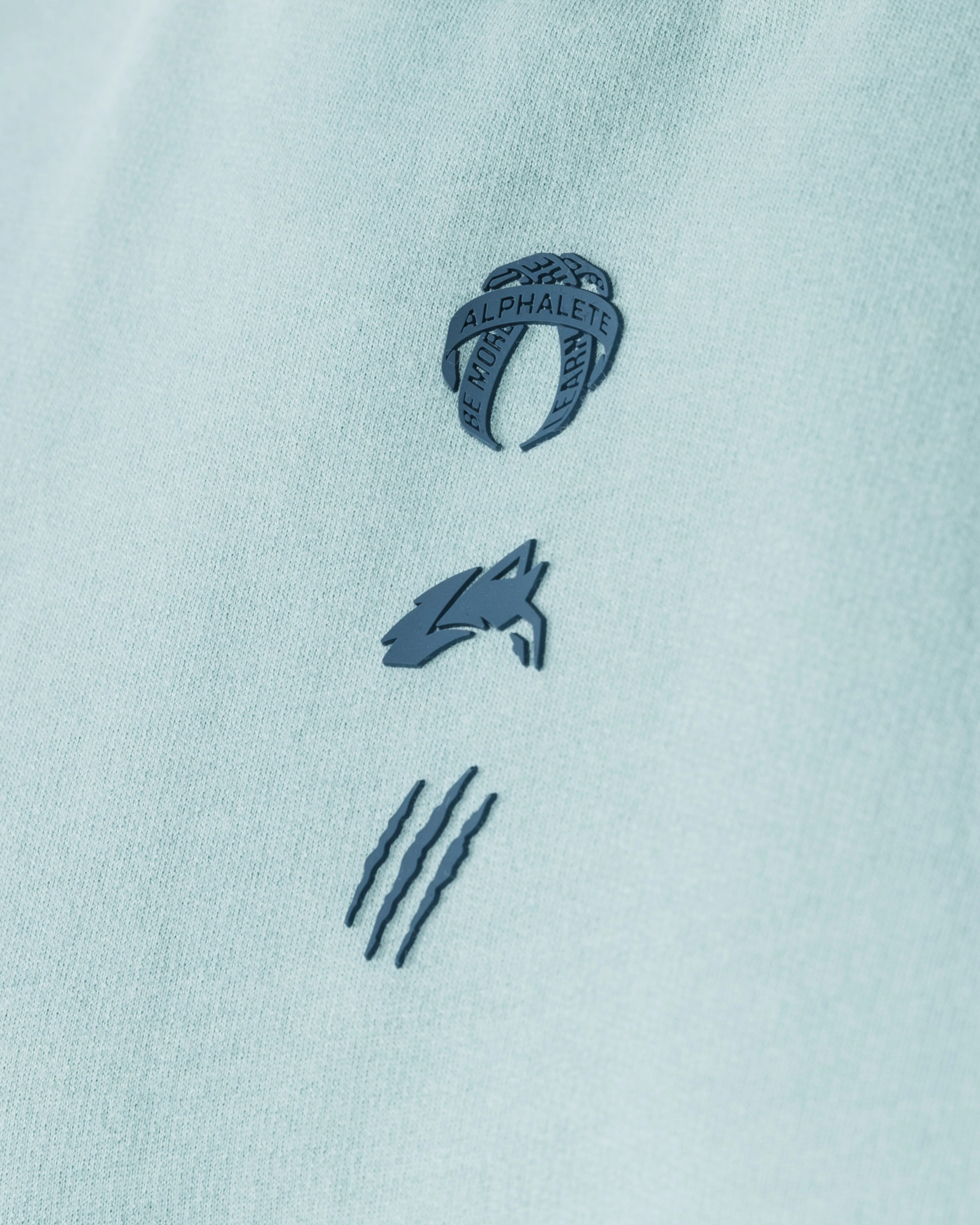 Three Pillar Terry Tee - Celestial Blue Alphalete Athletics