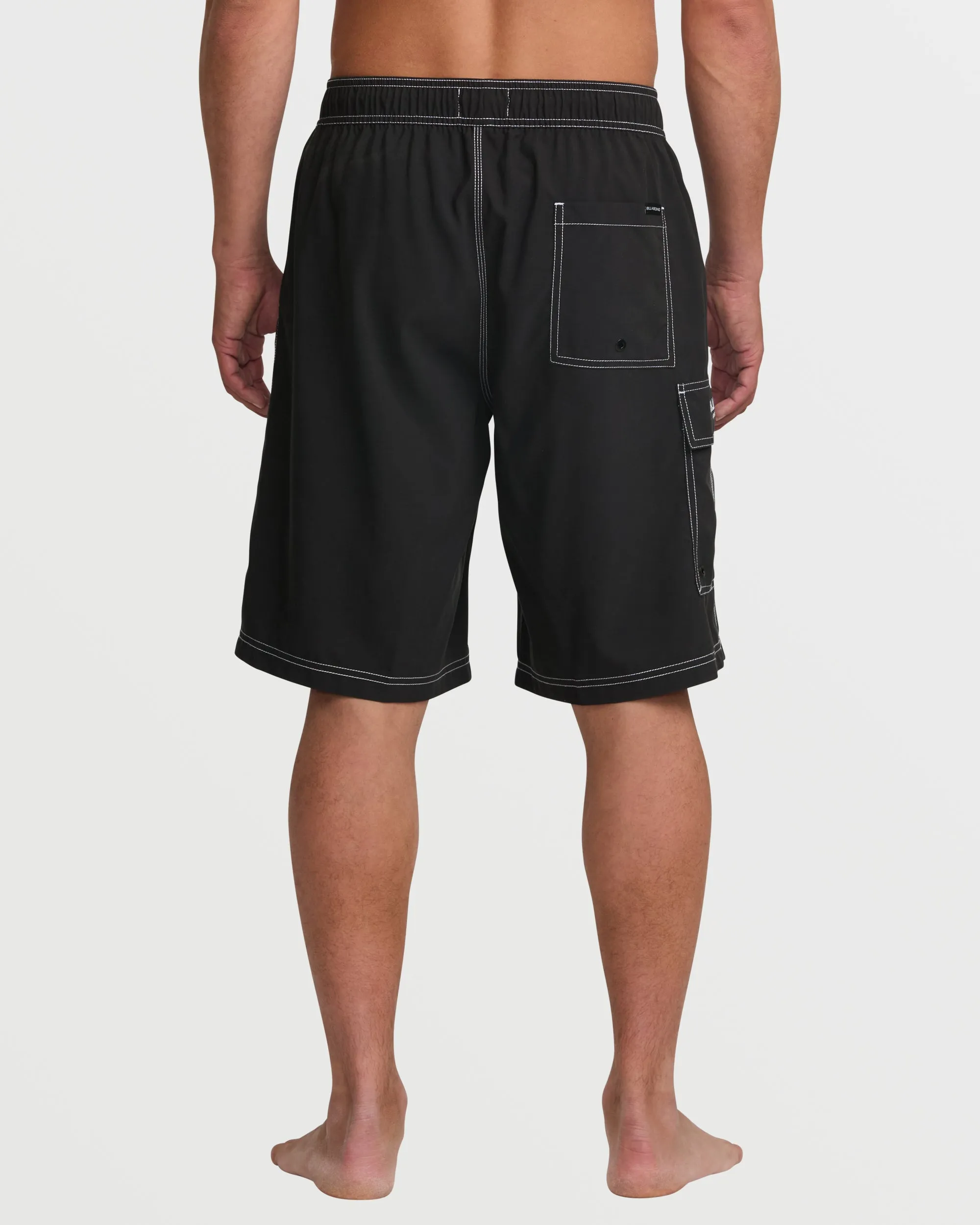 Throw On Laybacks 21" Trunks - Black Billabong