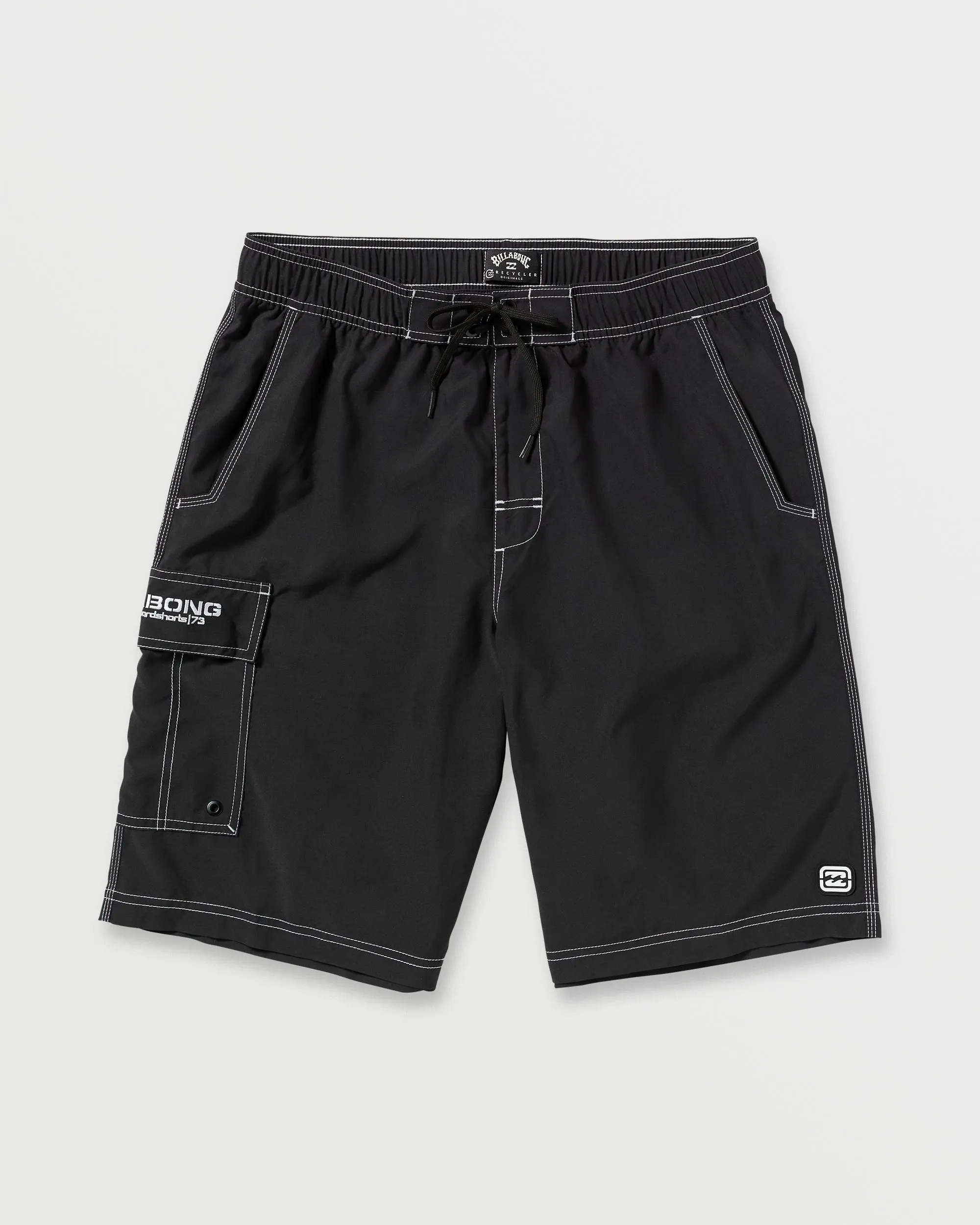 Throw On Laybacks 21" Trunks - Black Billabong