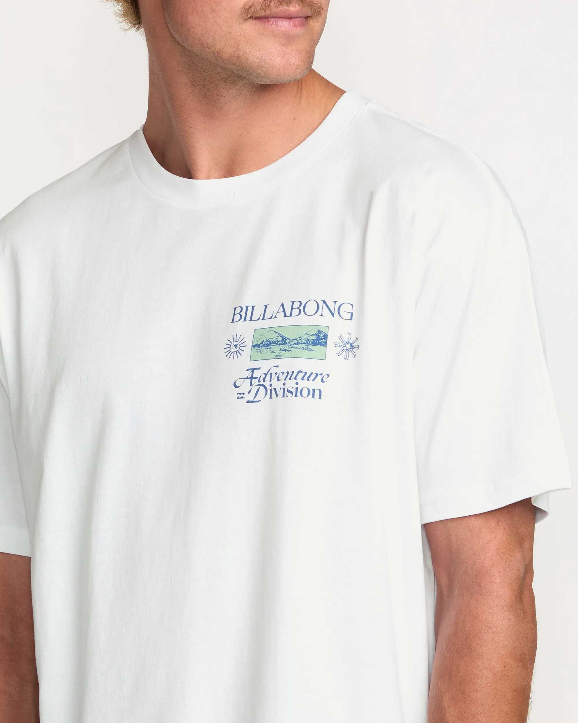 Tidel Research A/Div Tee - White Billabong