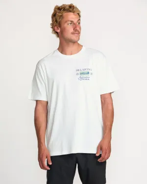 Tidel Research A/Div Tee - White Billabong