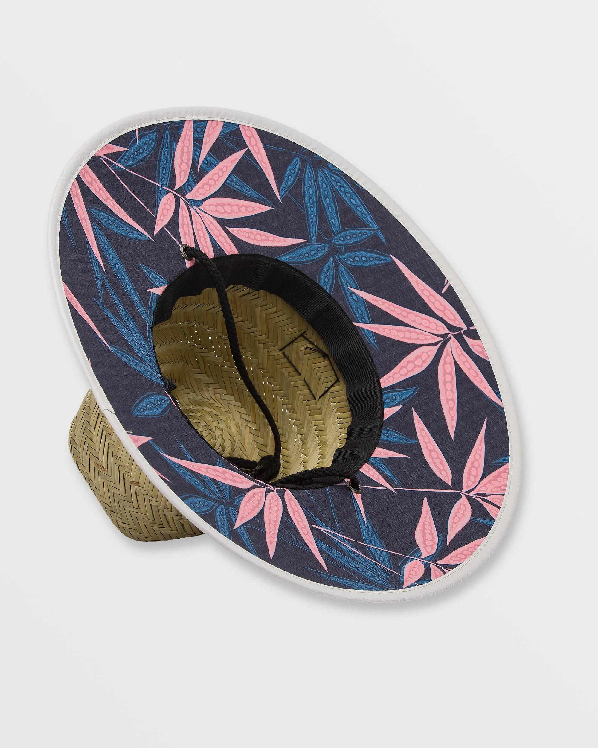 Tides Print Straw Hat - Deep Blue Billabong
