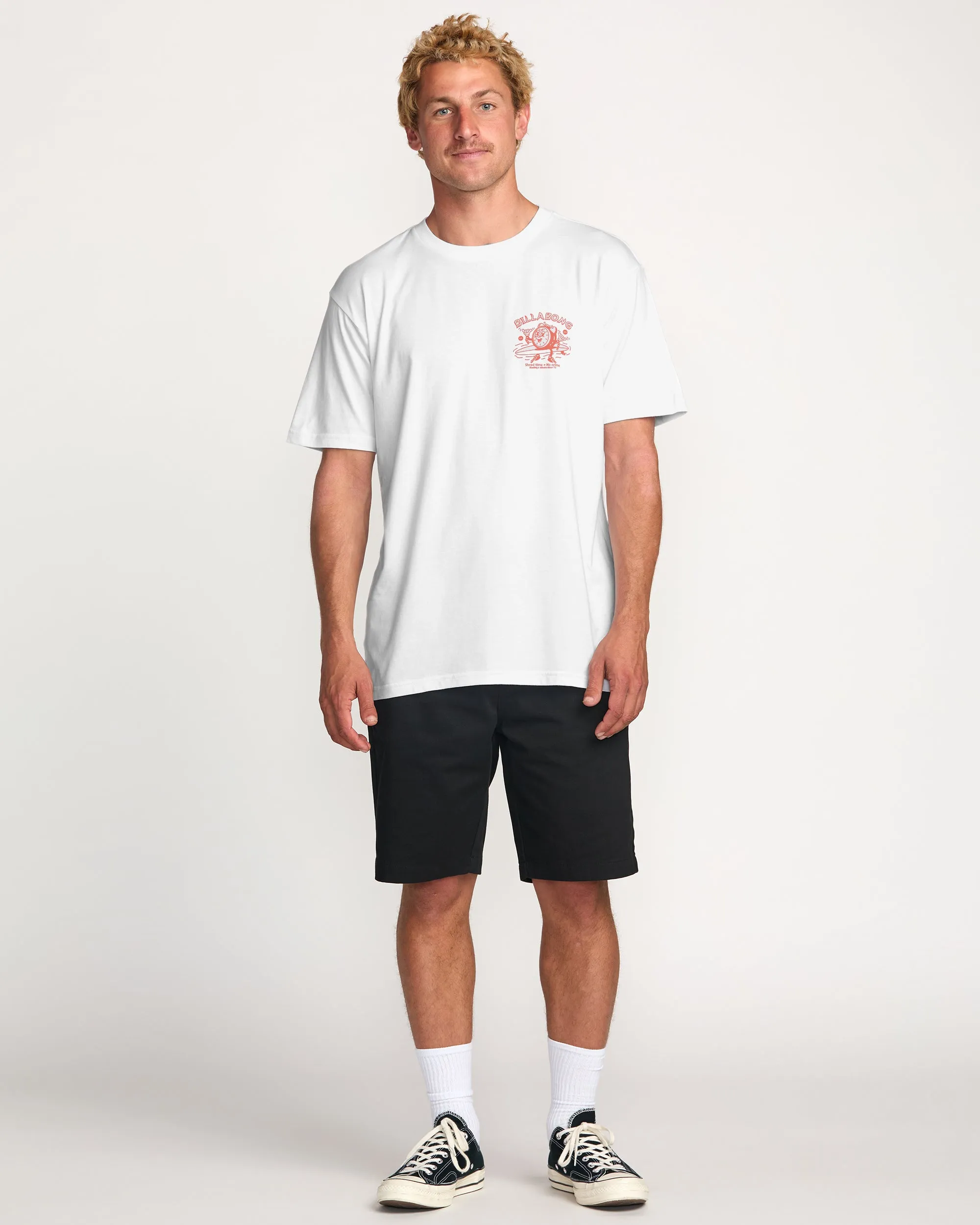Time Premium Tee - White Billabong