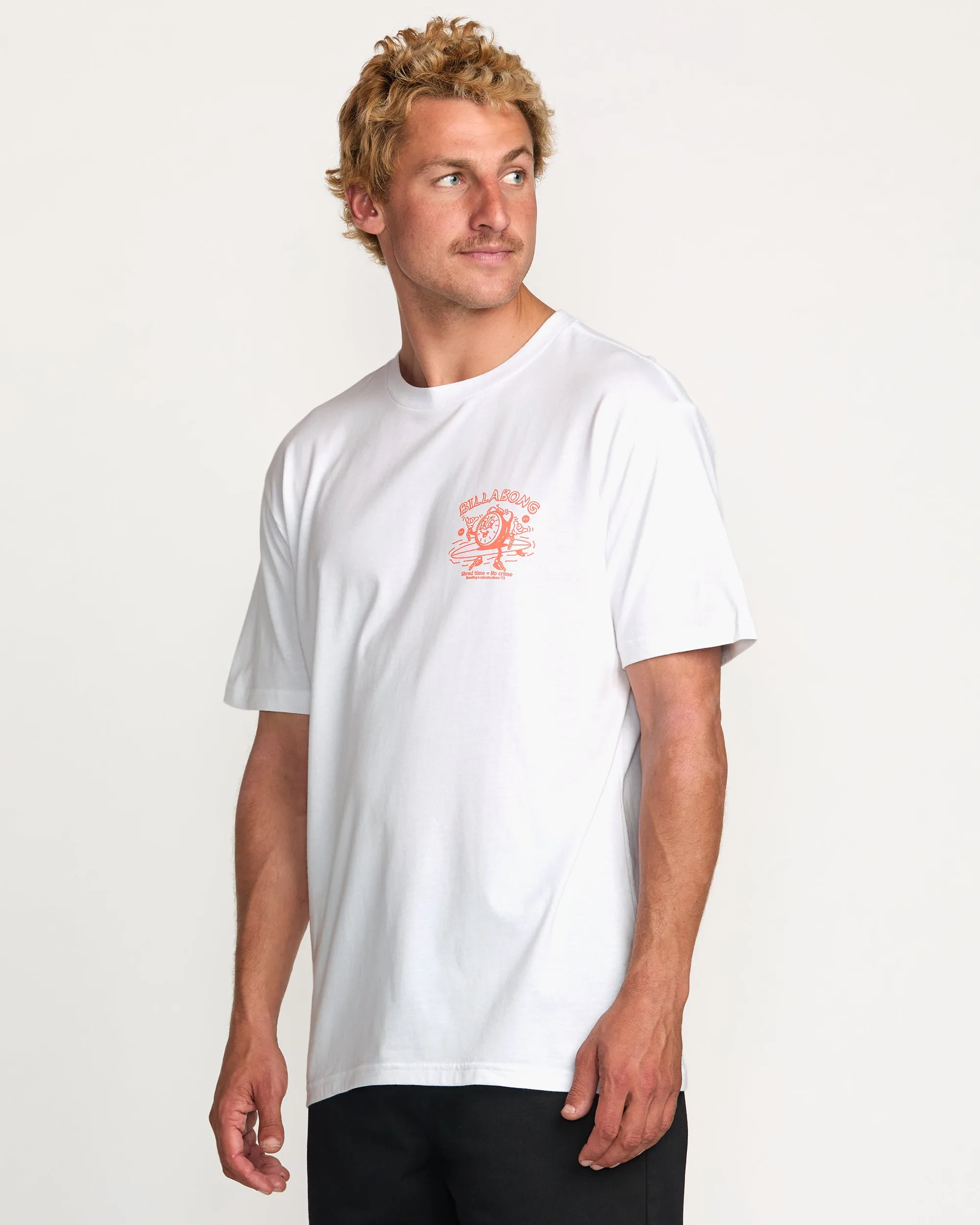 Time Premium Tee - White Billabong