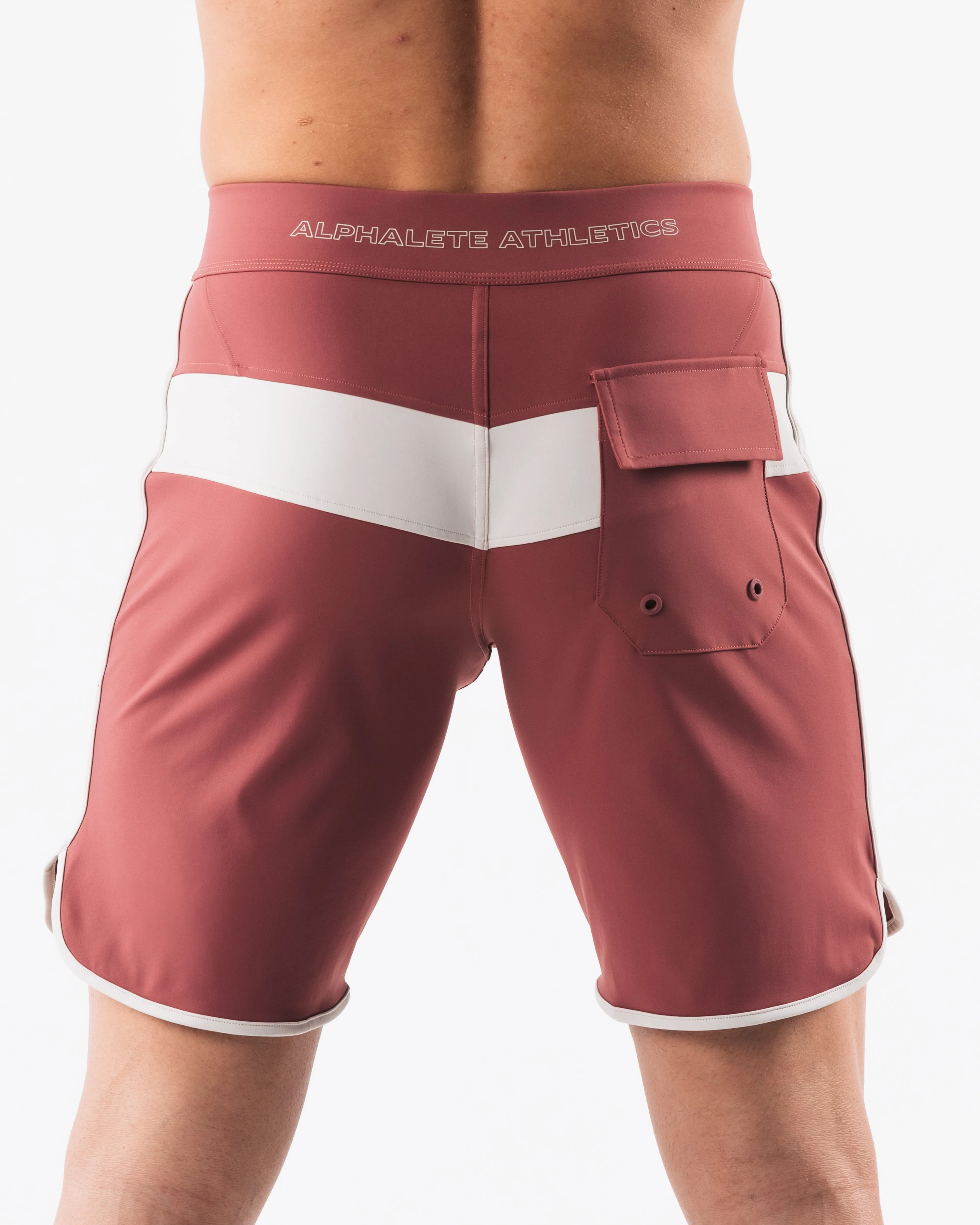 Titan Boardshort - Mauve Taupe Alphalete Athletics