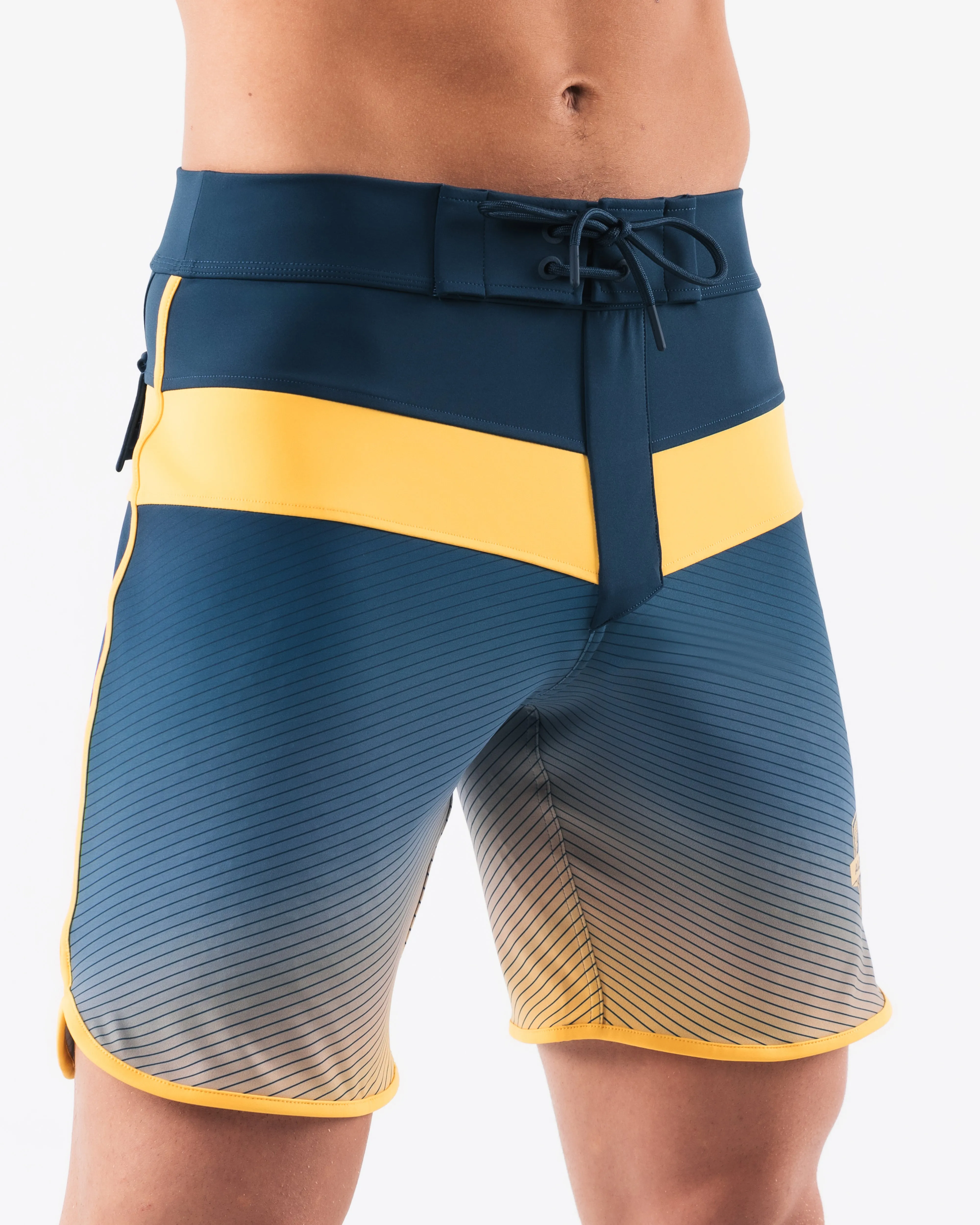 Titan Boardshort - Navy Sunset Alphalete Athletics