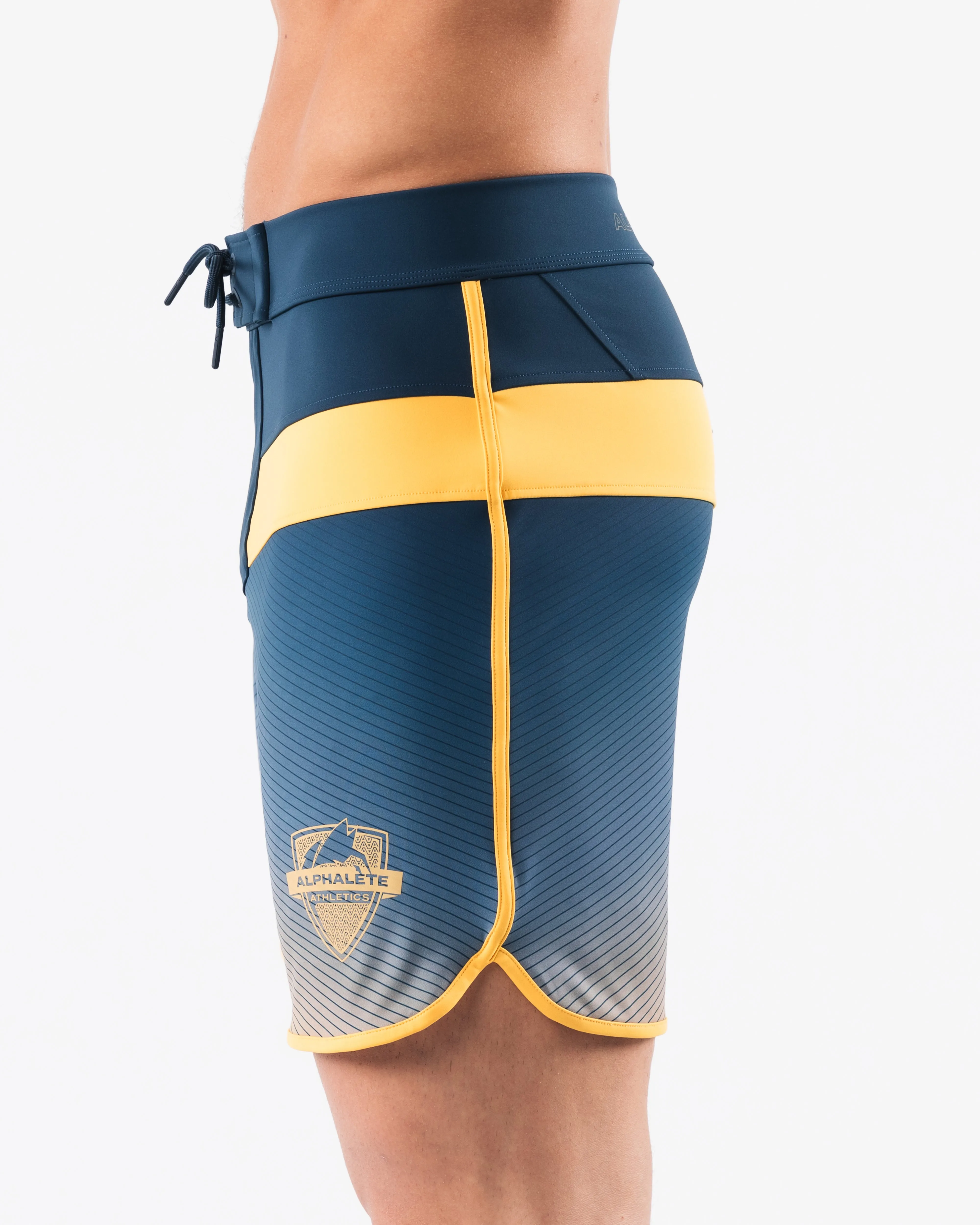Titan Boardshort - Navy Sunset Alphalete Athletics