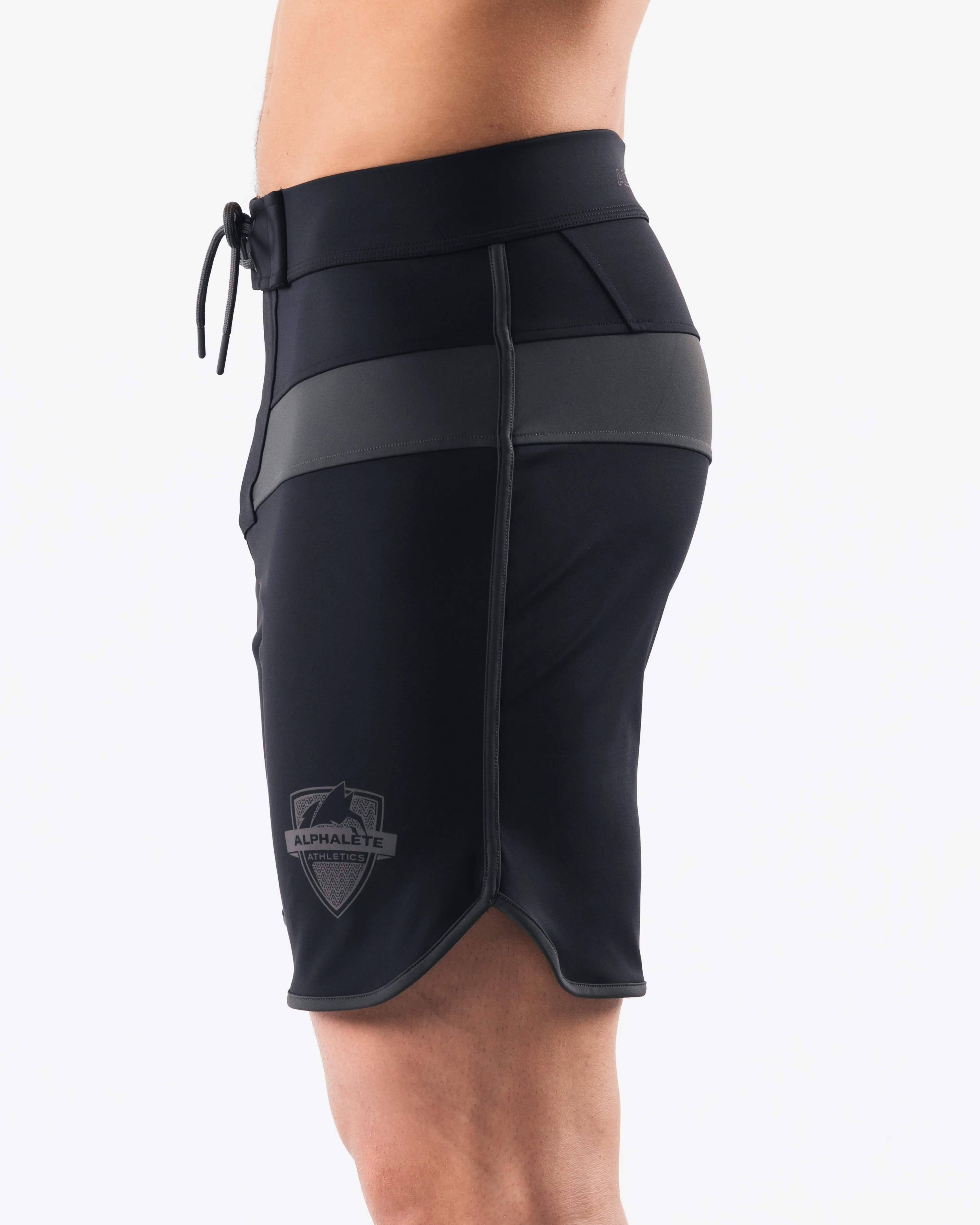 Titan Boardshort - Shadow Black Alphalete Athletics