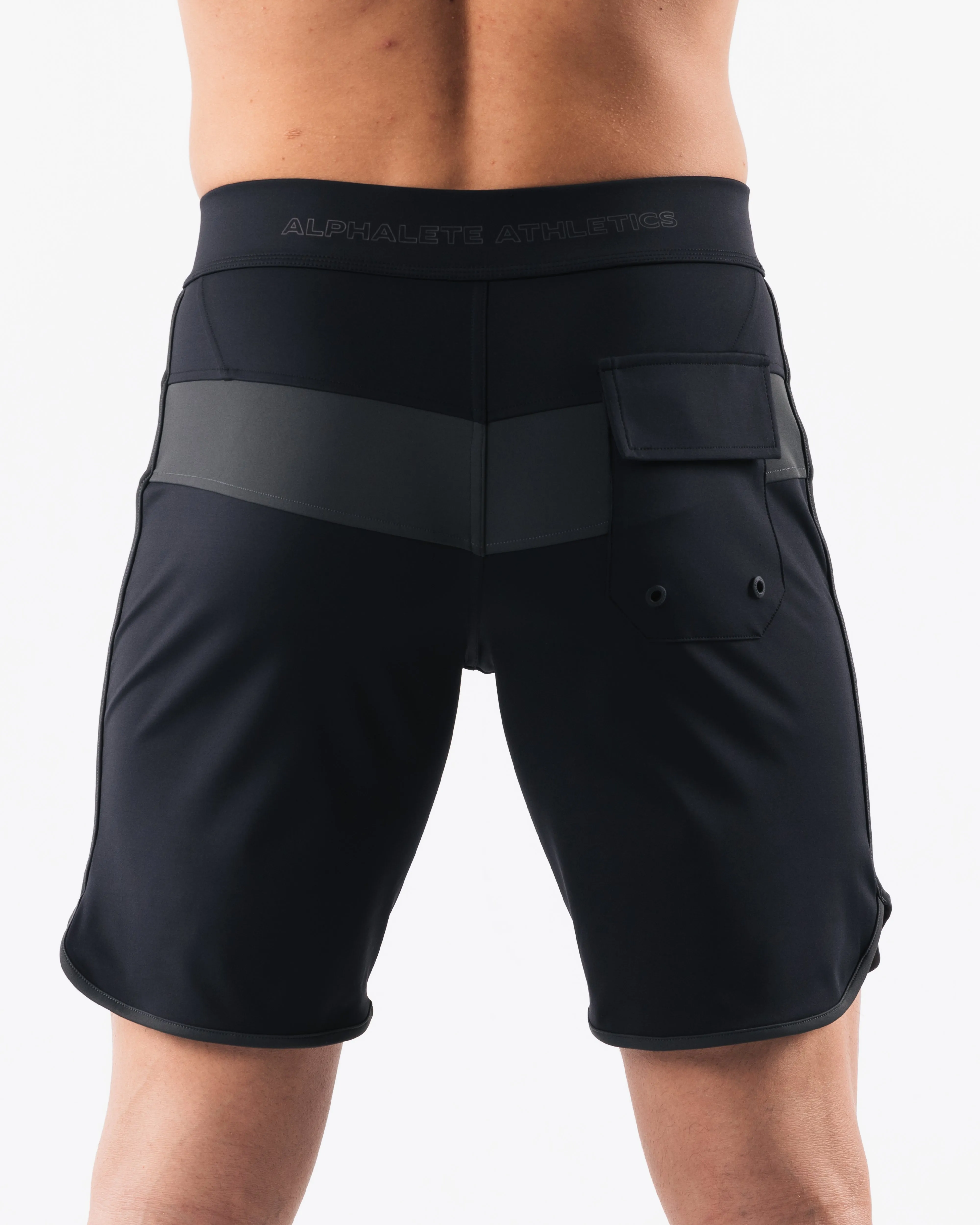 Titan Boardshort - Shadow Black Alphalete Athletics