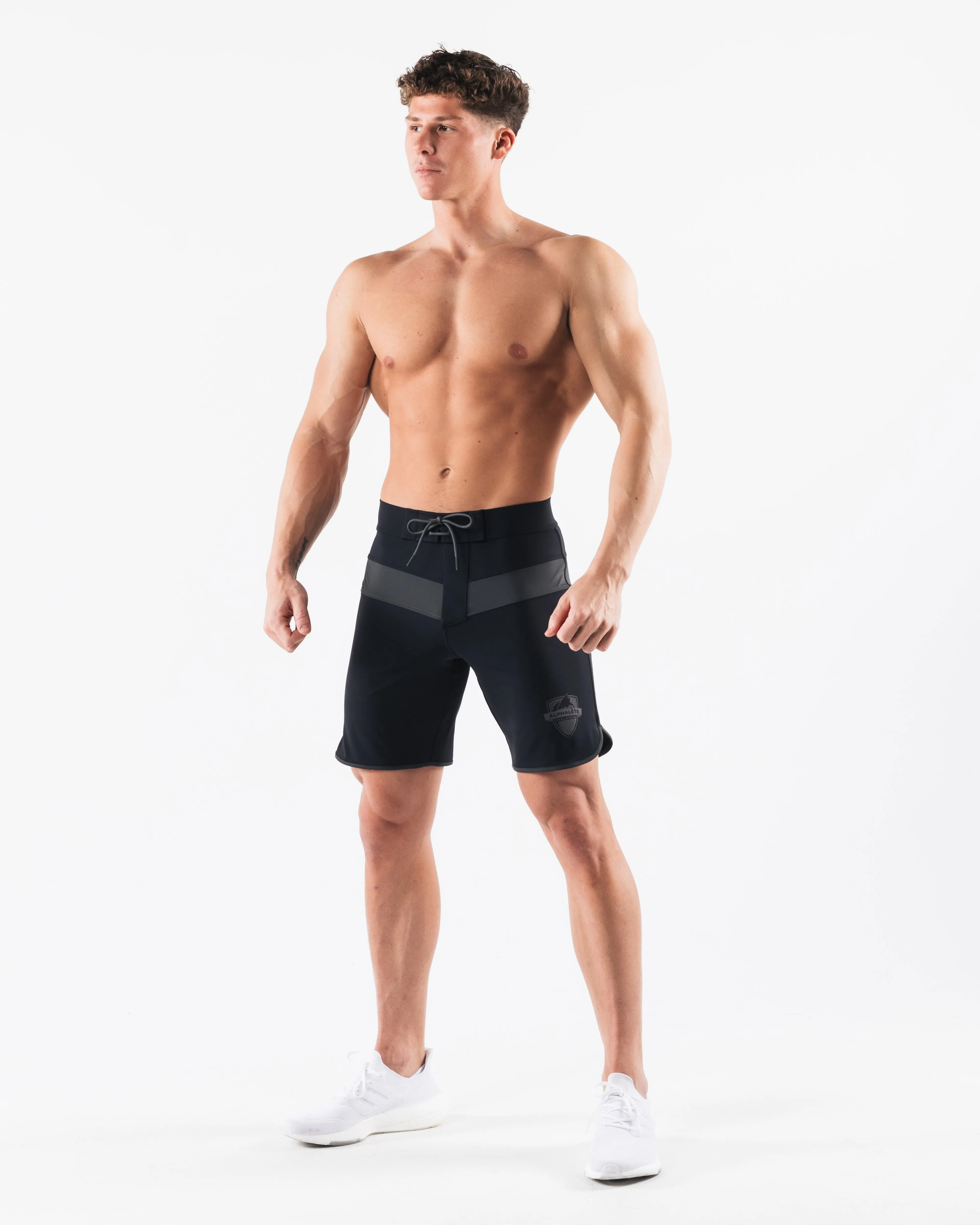 Titan Boardshort - Shadow Black Alphalete Athletics