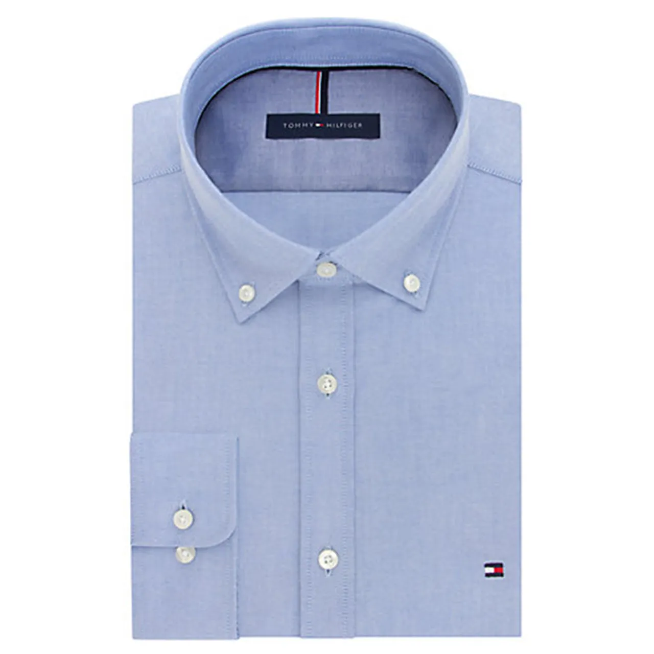 Tommy Hilfiger Slim Fit Non Iron Oxford Solid