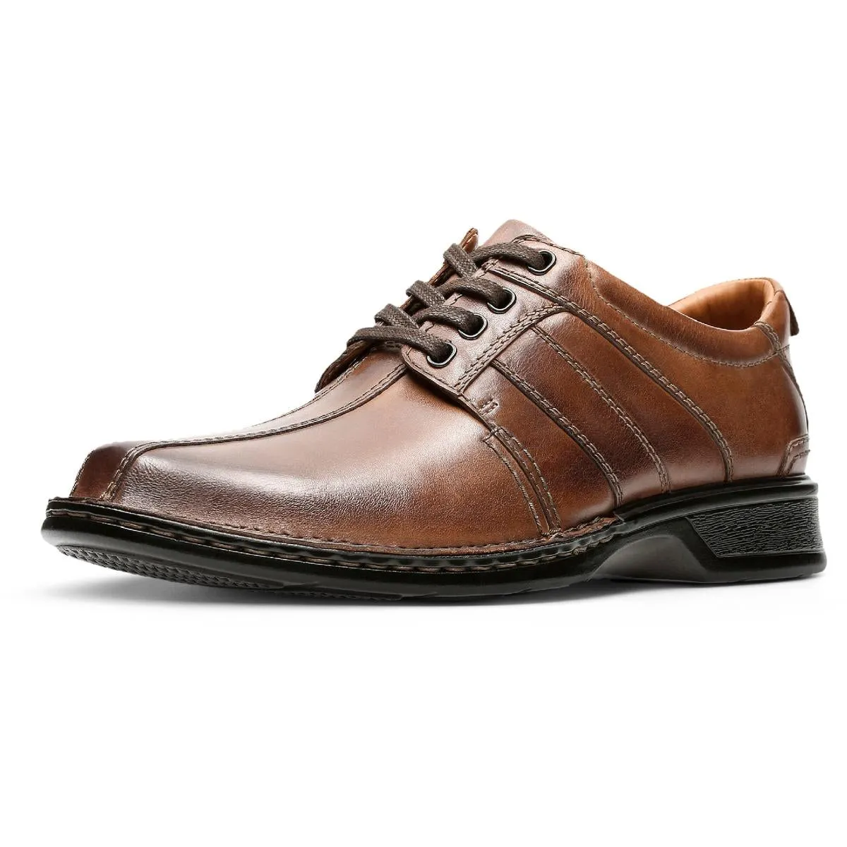 Touareg Vibe Mens Leather Distressed Oxfords
