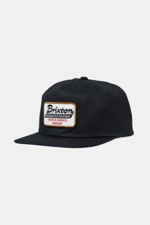 Township Netplus Snapback - Black Brixton