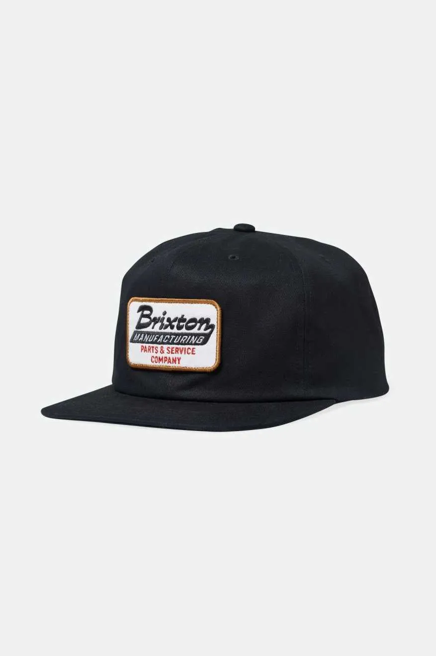 Township Netplus Snapback - Black Brixton