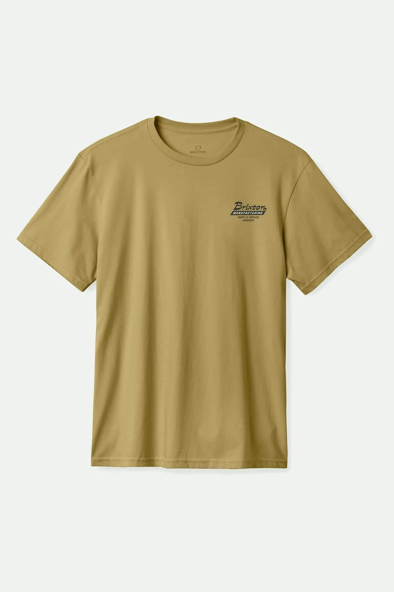Township S/S Tailored T-Shirt - Khaki Brixton
