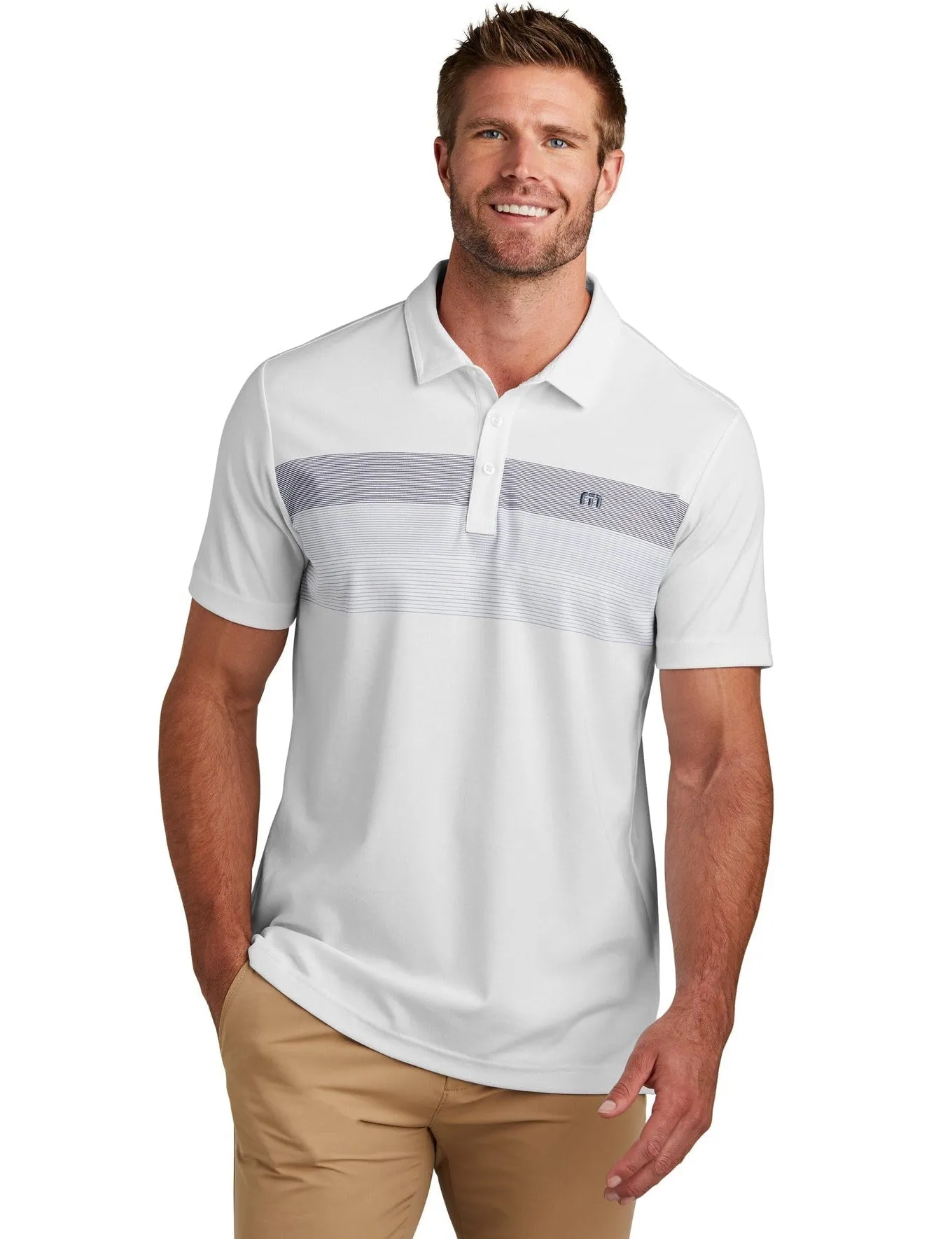 TravisMathew Coastal Chest Stripe Polo