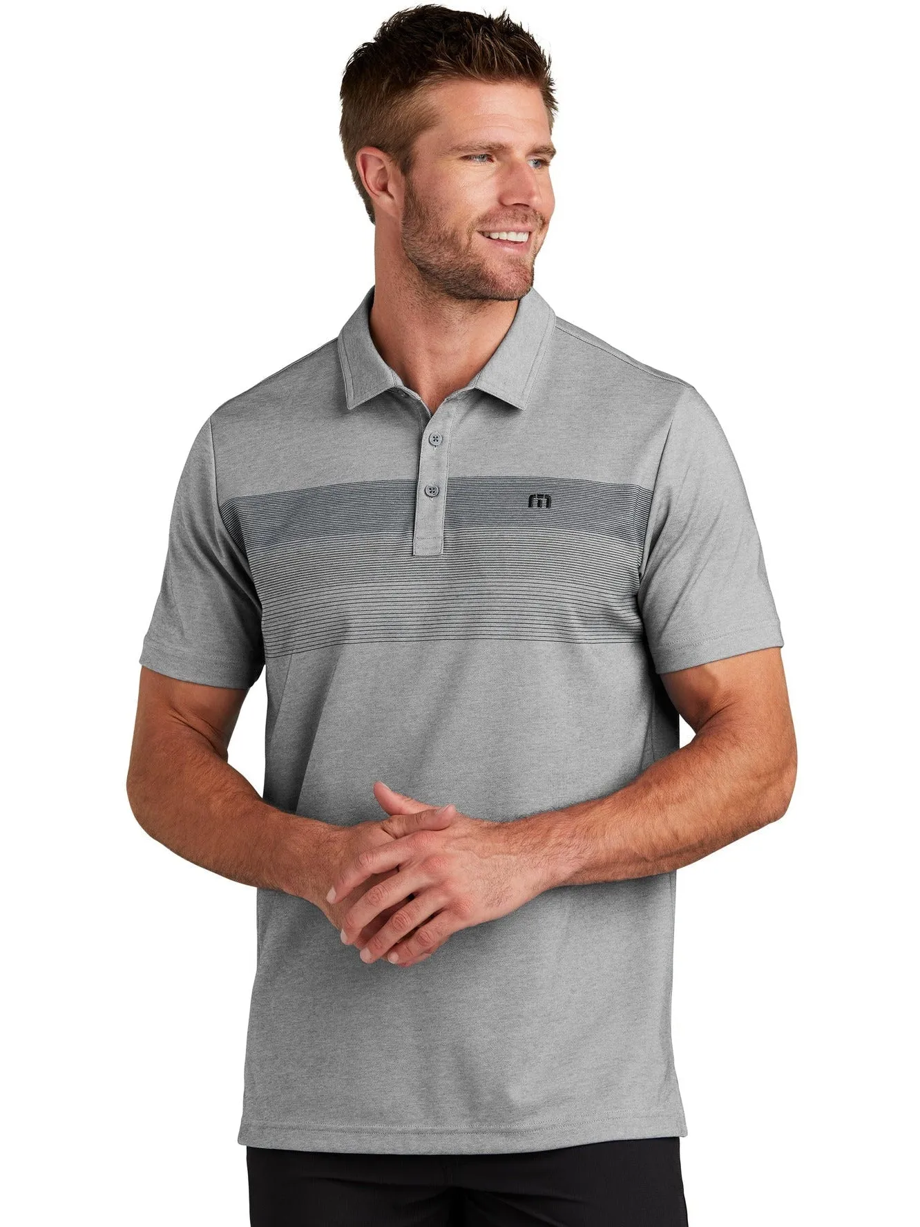 TravisMathew Coastal Chest Stripe Polo