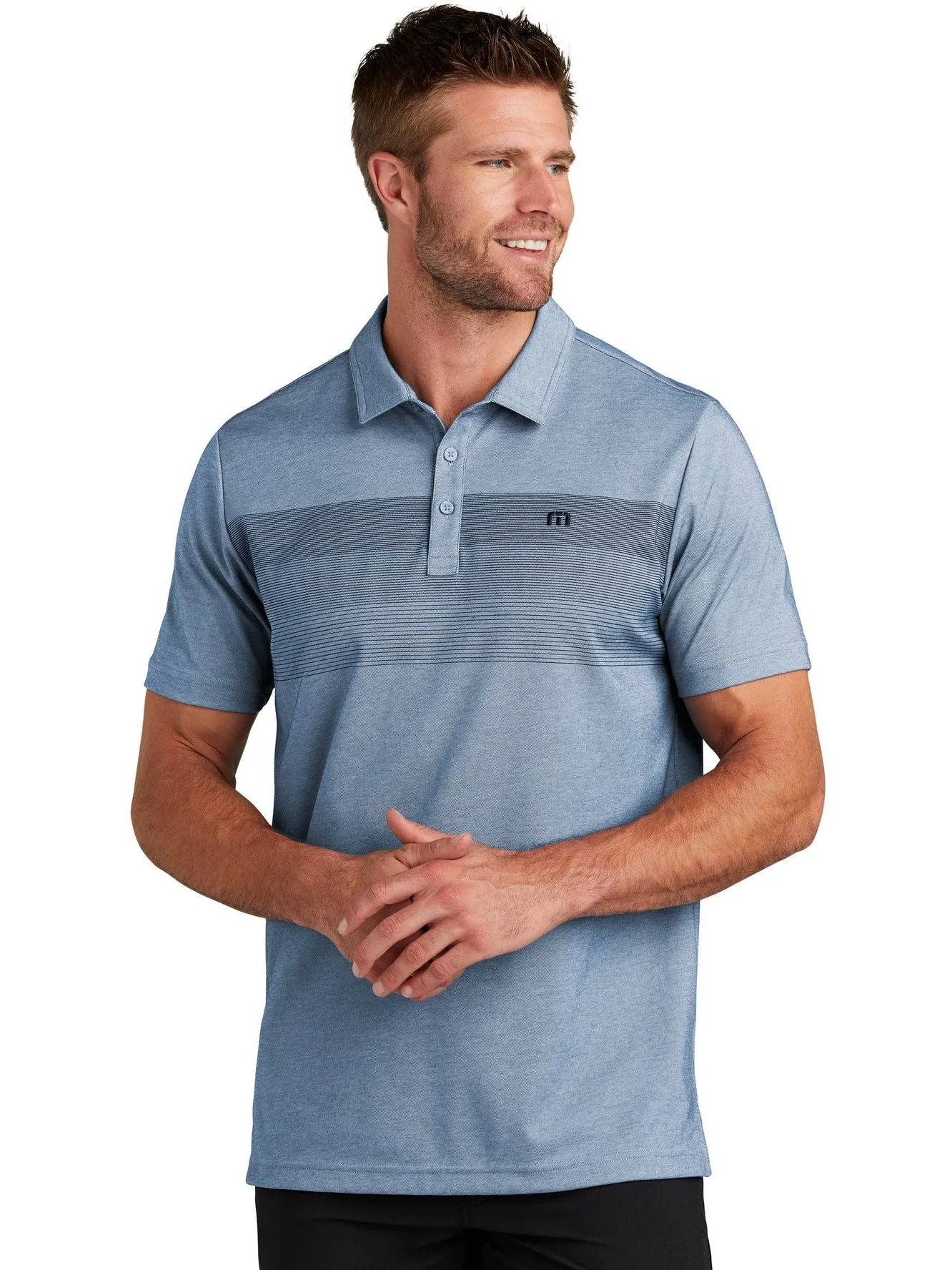 TravisMathew Coastal Chest Stripe Polo