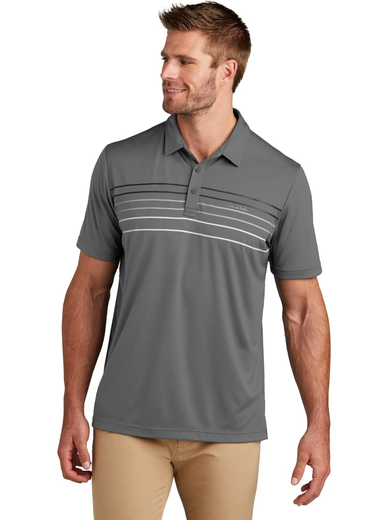 TravisMathew Coto Performance Chest Stripe Polo